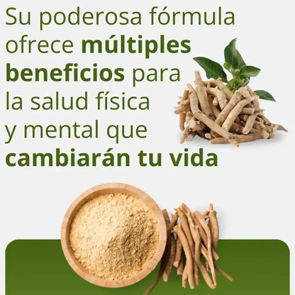 Ashwagandha + Magnesio 1000mg 60 CAPS