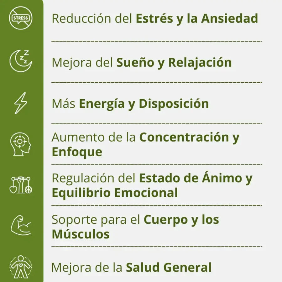 Ashwagandha + Magnesio 1000mg 60 CAPS