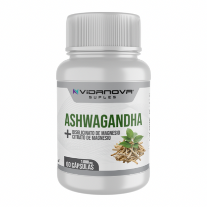 Ashwagandha + Magnesio 1000mg 60 CAPS